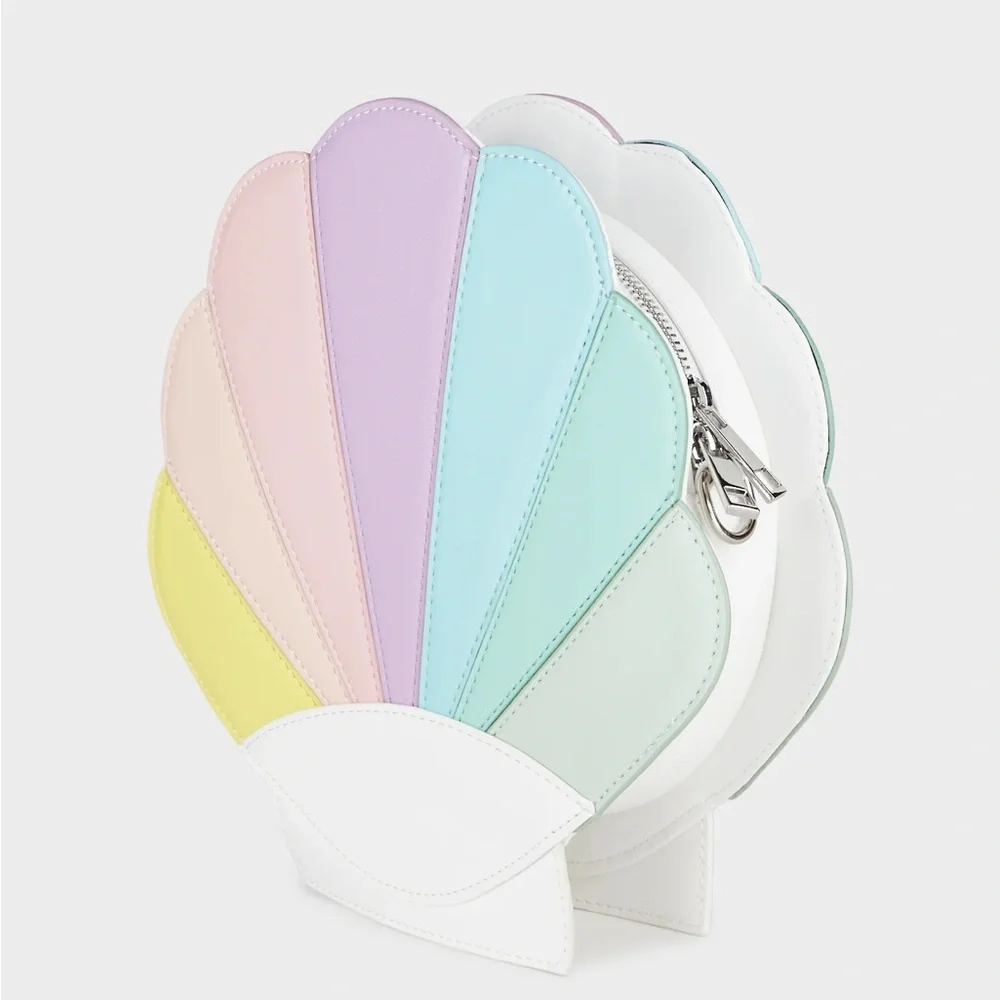 Sugar Thrillz Crossbody Bag Pastel Shell-Shaped - Picture 5 of 8
